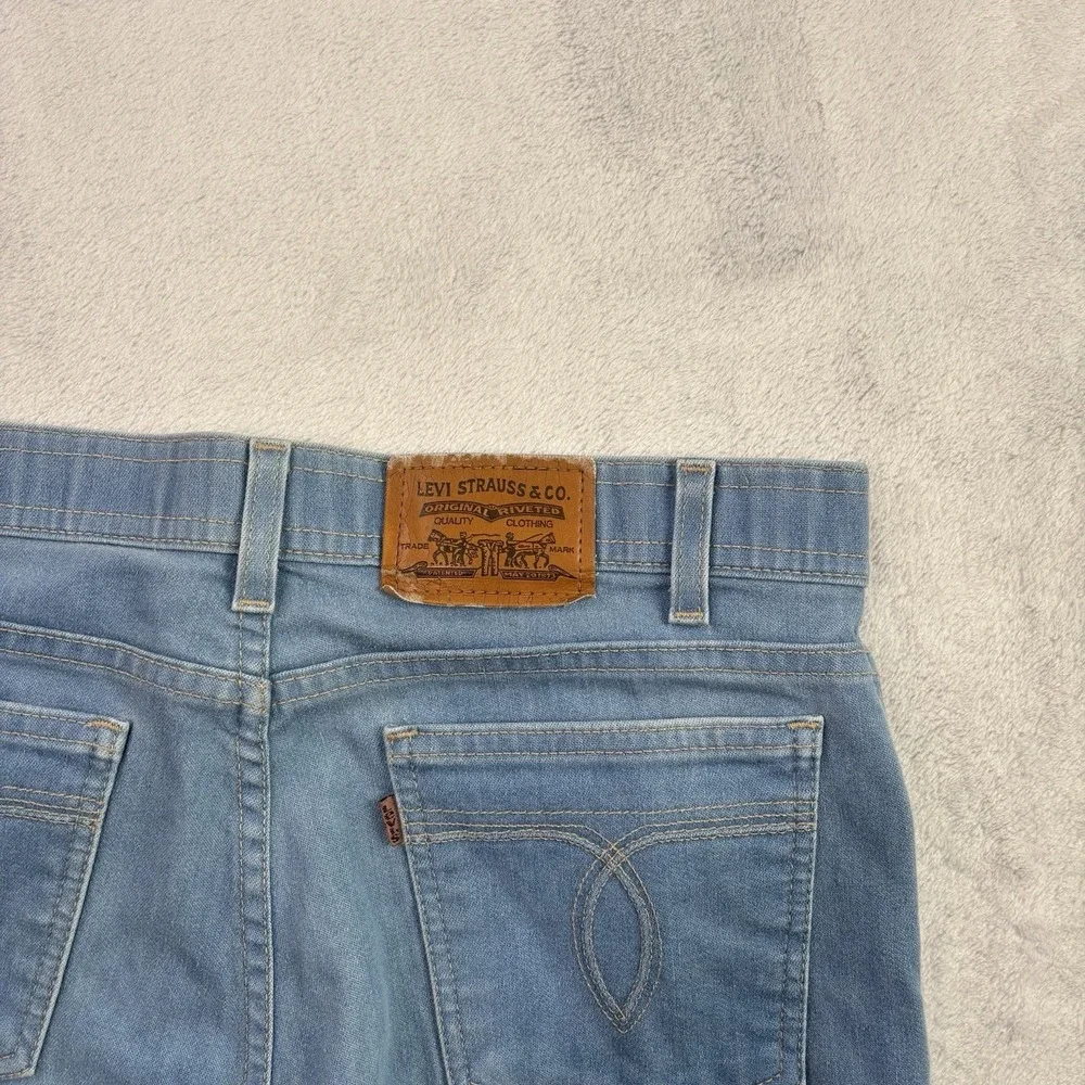 VTG Levi's Orange Tabs Blue Denim Jeans Men's Waist 33